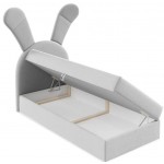 Επενδυμένο κρεβάτι Bunny Light-Mple-Aristera