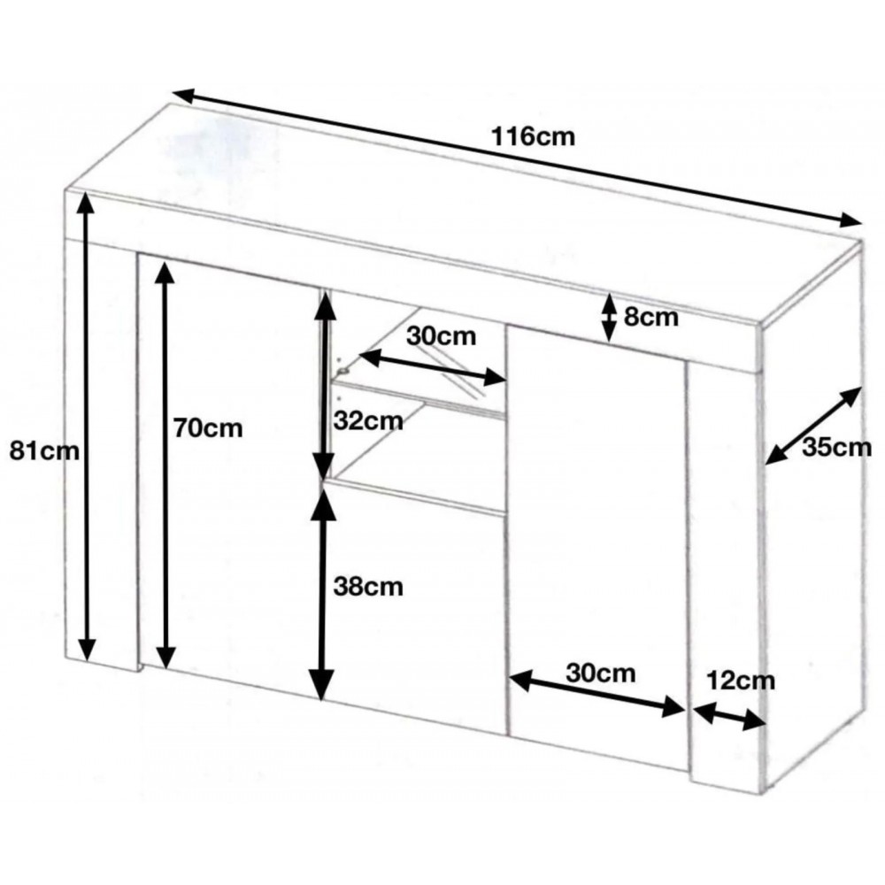 Μπουφές Spotlight III