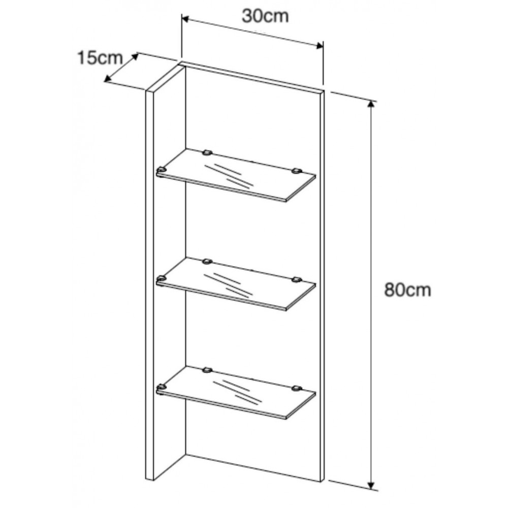 Ραφιέρα Spotlight κρεμαστή
