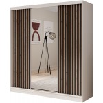 Ντουλάπα ZenSlide 200 συρόμενη-Leuko-Mauro 200x61x215