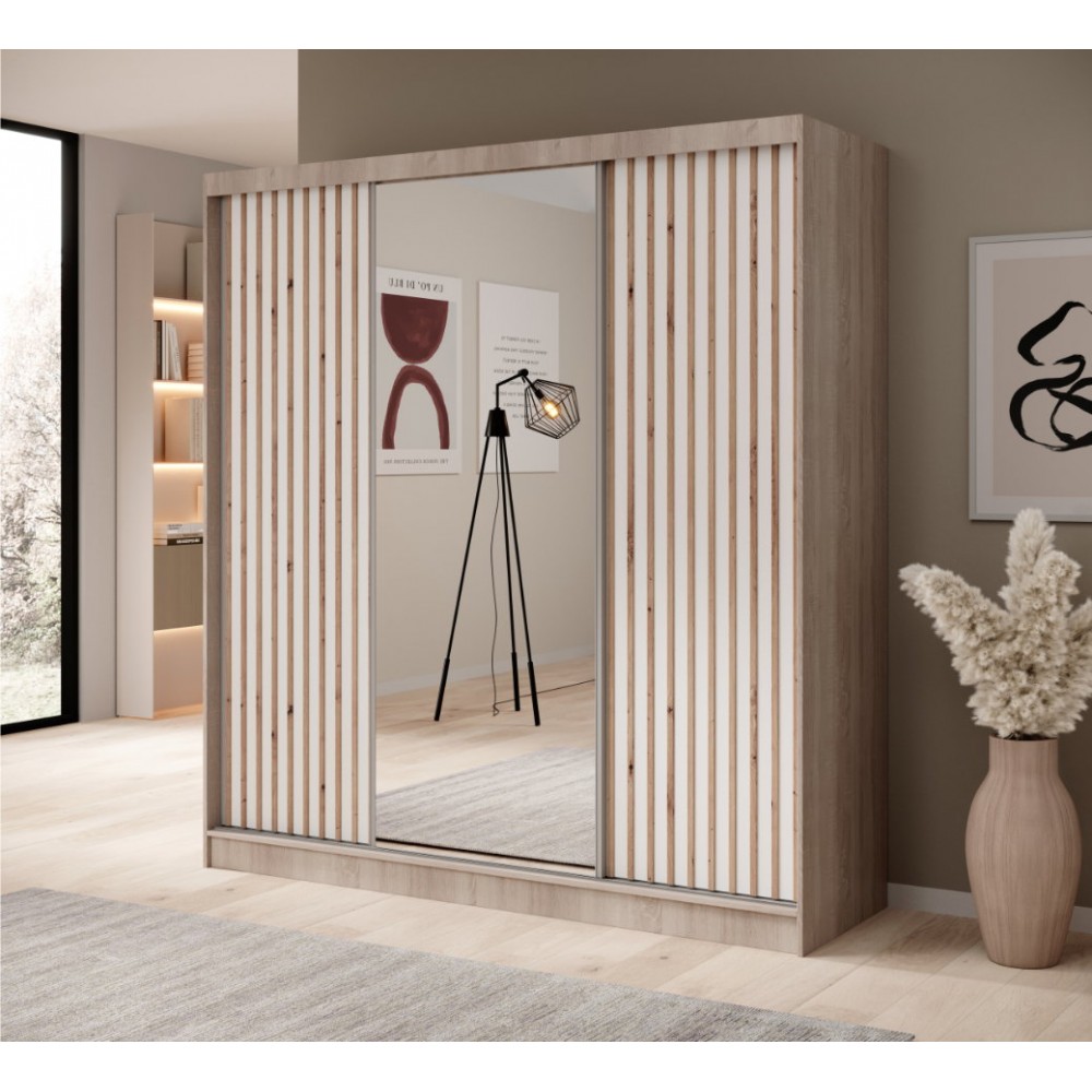 Ντουλάπα ZenSlide 200 συρόμενη 200x61x215