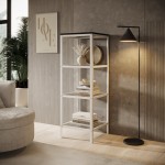 Βιβλιοθήκη Novella-Leuko-Mauro 40x40x113.4