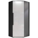 Γωνιακή ντουλάπα Spotlight-Gkri - Leuko