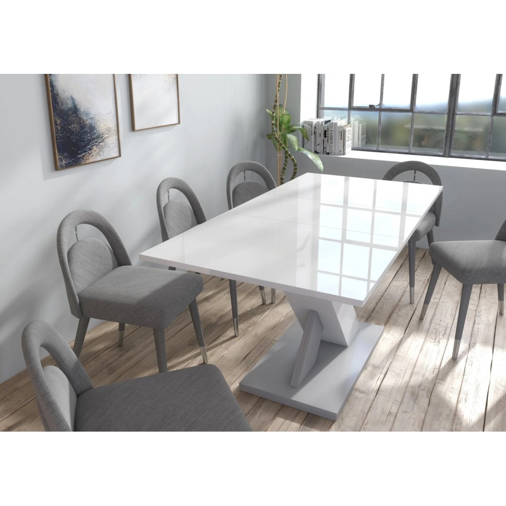 Επεκτεινόμενο τραπέζι Xena-Fusiko-Mavro