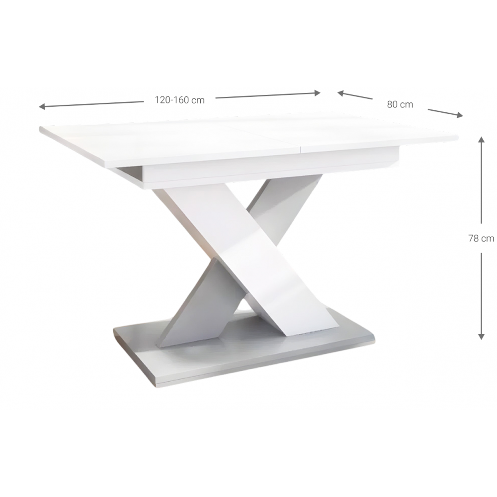 Επεκτεινόμενο τραπέζι Xena-Leuko-Gkri