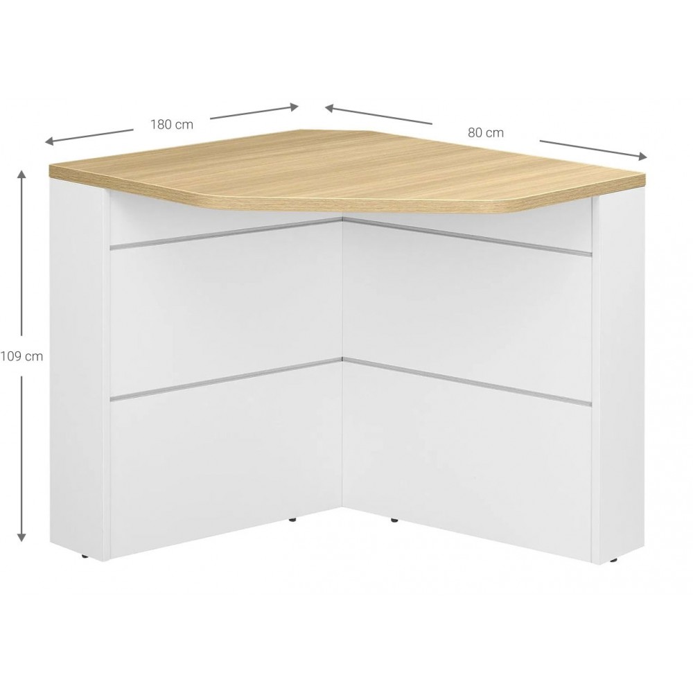 Γωνιακό γραφείο Sommer-Fusiko