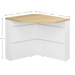 Γωνιακό γραφείο Sommer-Fusiko