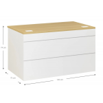 Γραφείο DeskCraft II-Leuko Fusiko