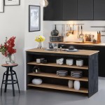 Επιδαπέδιο ντουλάπι νησίδας Lorenzo-Fusiko-Mavro