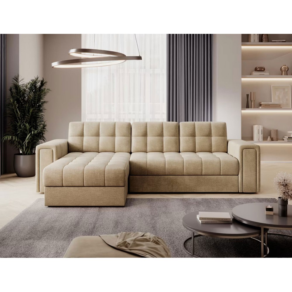 Γωνιακός καναπές Blenvi-Mpez Skouro