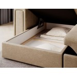 Γωνιακός καναπές Blenvi-Mpez Skouro