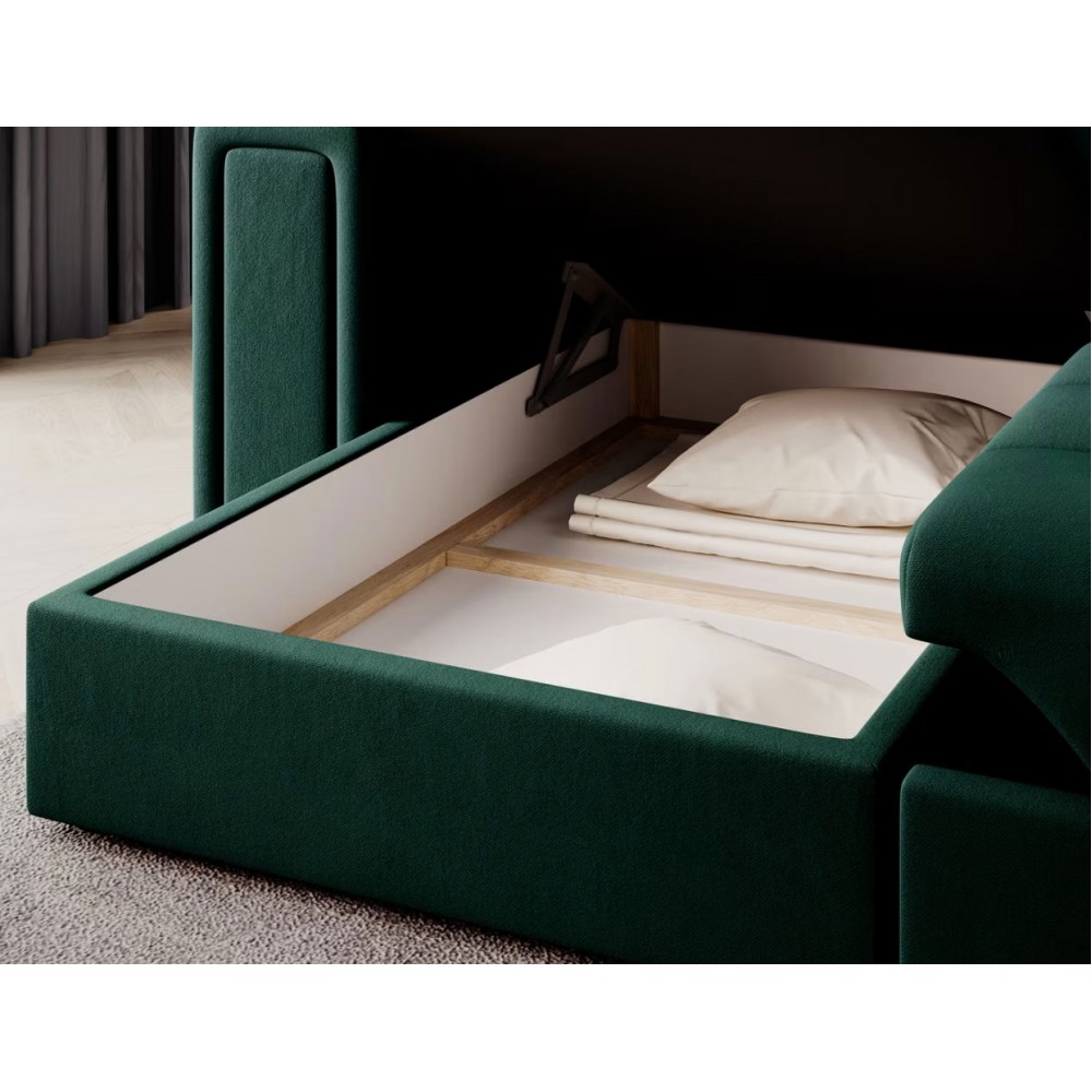 Γωνιακός καναπές Blenvi-Prasino