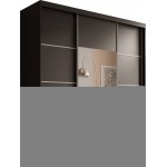 Ντουλάπα Kalli 200 συρόμενη-Mauro-Gkri 200x61x215