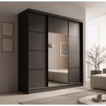 Ντουλάπα Kalli 200 συρόμενη-Mauro 200x61x215