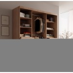 Ντουλάπα Kalli 200 συρόμενη-Sonoma - Mauro 200x61x215