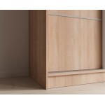 Ντουλάπα Kalli 200 συρόμενη-sonoma - gkri 200x61x215
