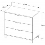 Συρταριέρα Alice mini-Leuko