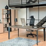 Τραπέζι Συνεδρίου Sergo-Γκρι-Μήκος 190 εκ.