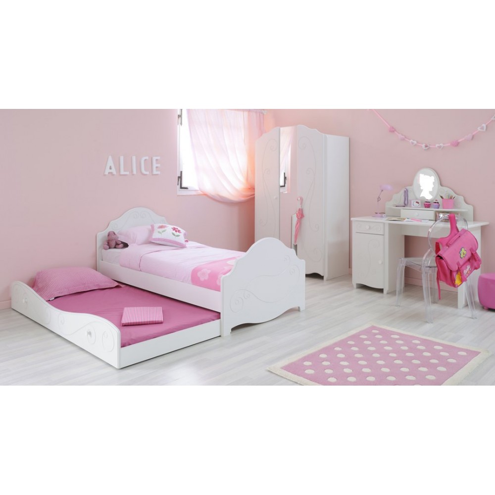 Συρτάρι για Κρεβάτι Princess-190 x 92 x 28 εκ.