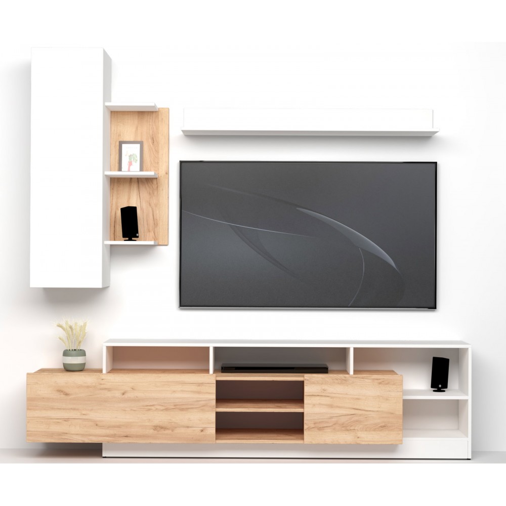 Σύνθετο σαλονιού Emina 210x42x210
