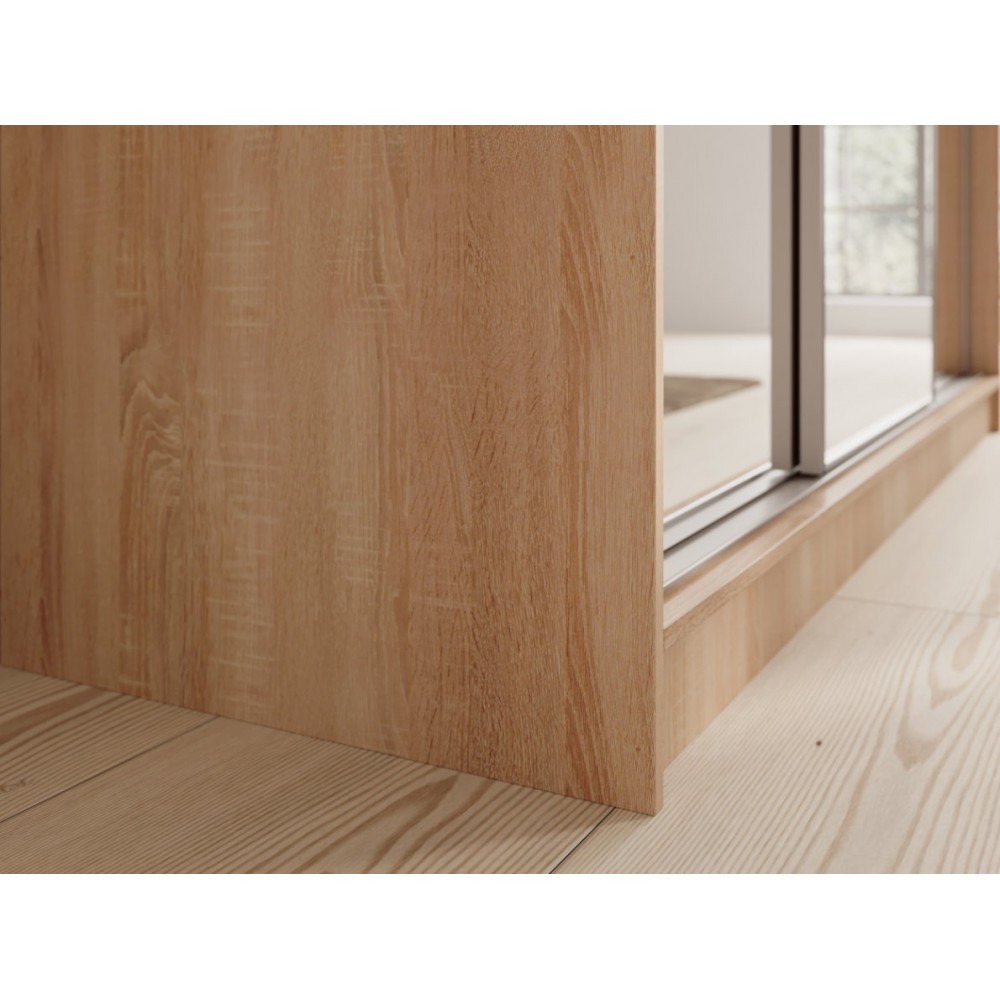 Ντουλάπα Medeo 200 συρόμενη-Sonoma 200x61x215