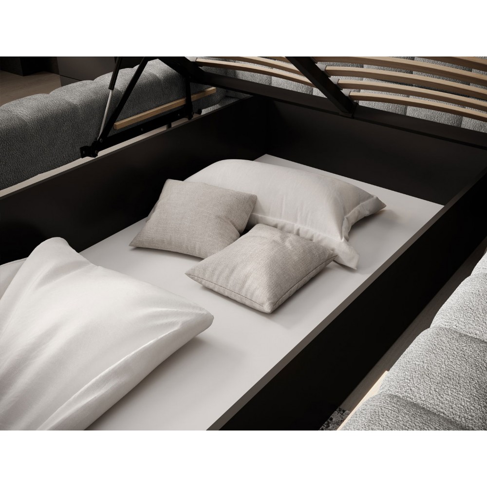 Επενδυμένο κρεβάτι Cloud-Gkri-160 x 200