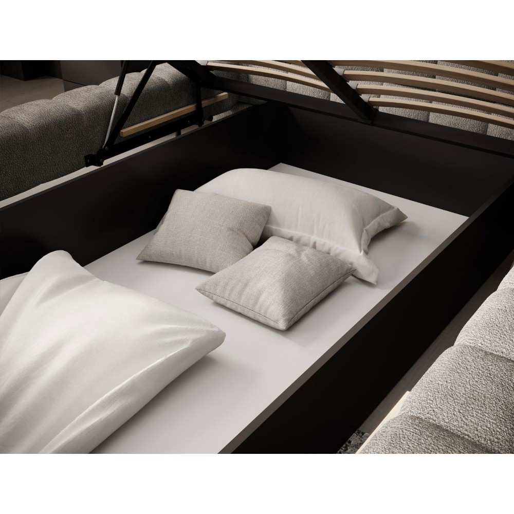 Επενδυμένο κρεβάτι Cloud-Mpez-160 x 200