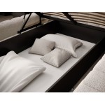 Επενδυμένο κρεβάτι Cloud-Mpez Anoixto-140 x 200