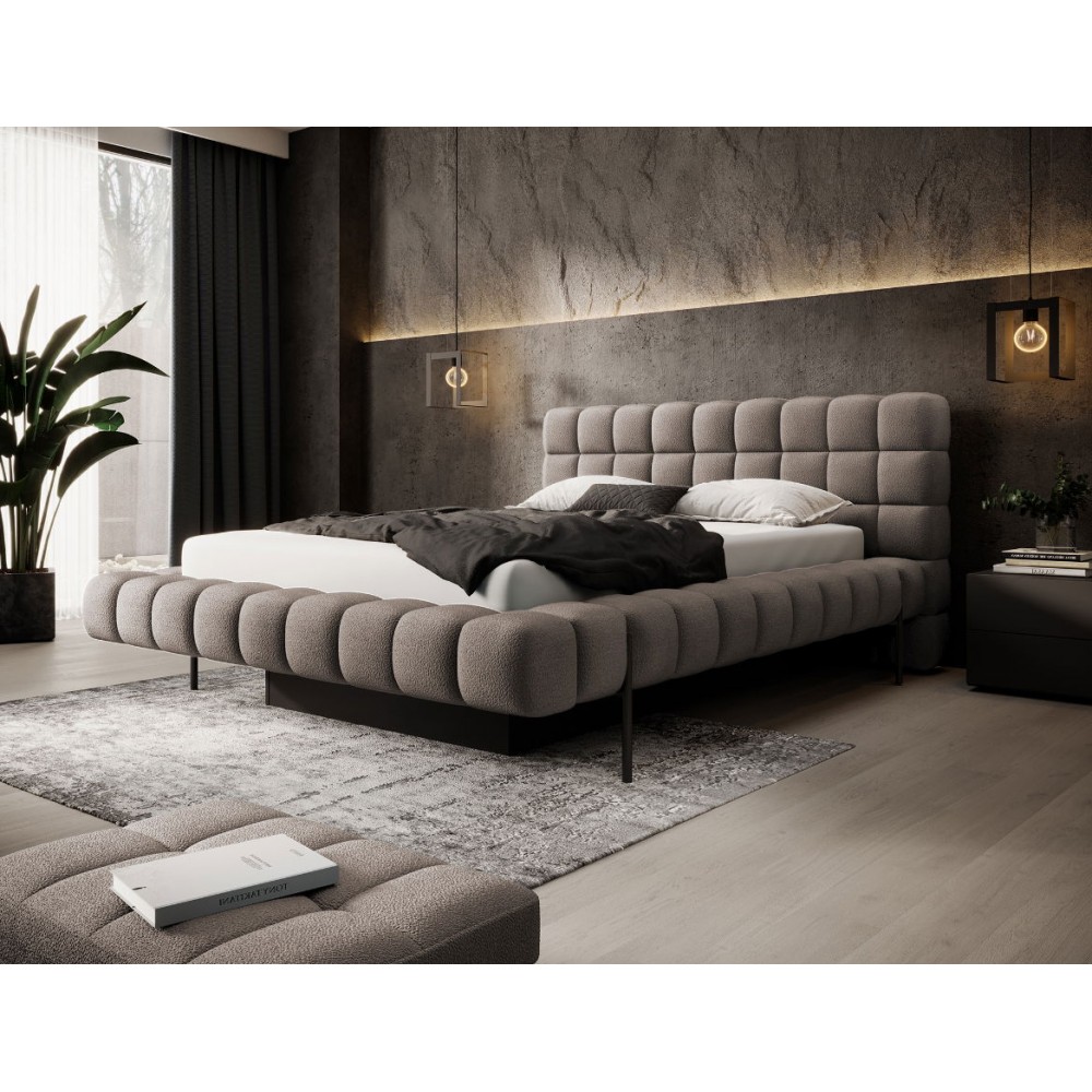 Επενδυμένο κρεβάτι Cloud-Kafe-140 x 200