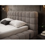 Επενδυμένο κρεβάτι Cloud-Kafe Anoixto-160 x 200