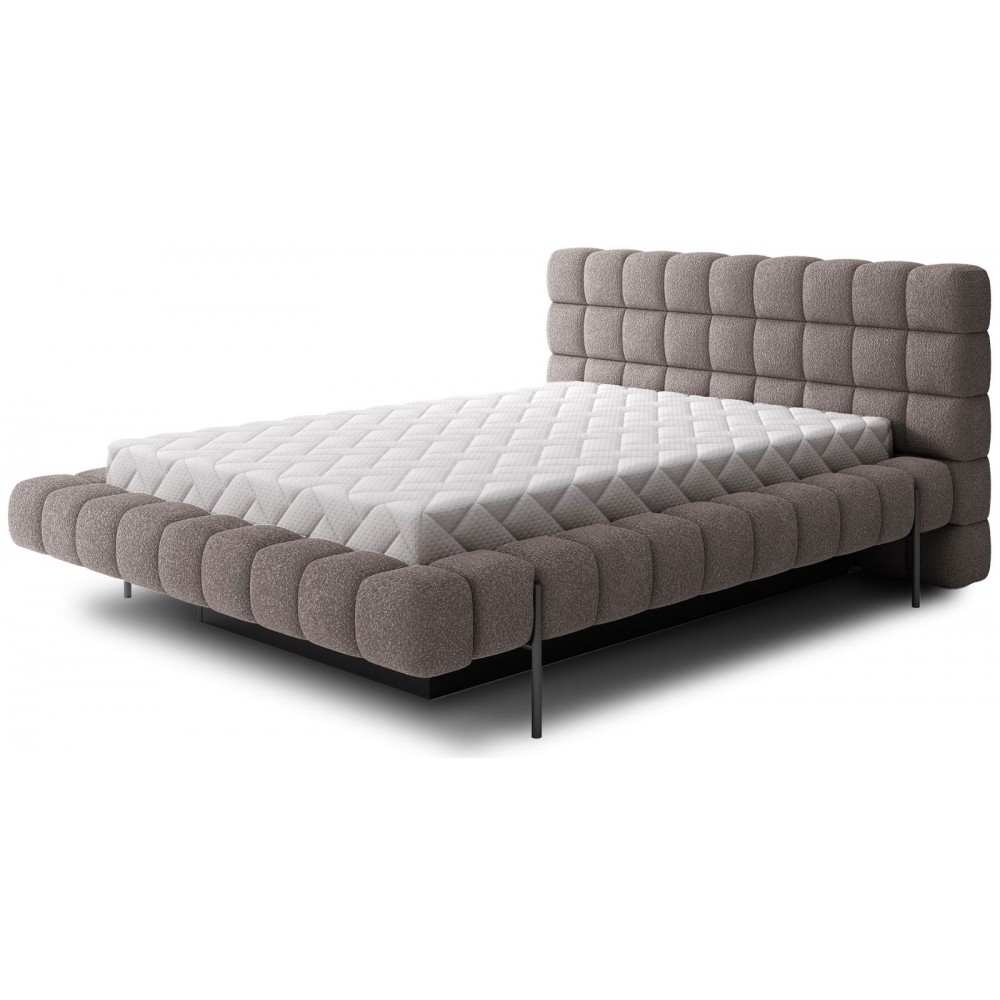 Επενδυμένο κρεβάτι Cloud-Ekrou-140 x 200