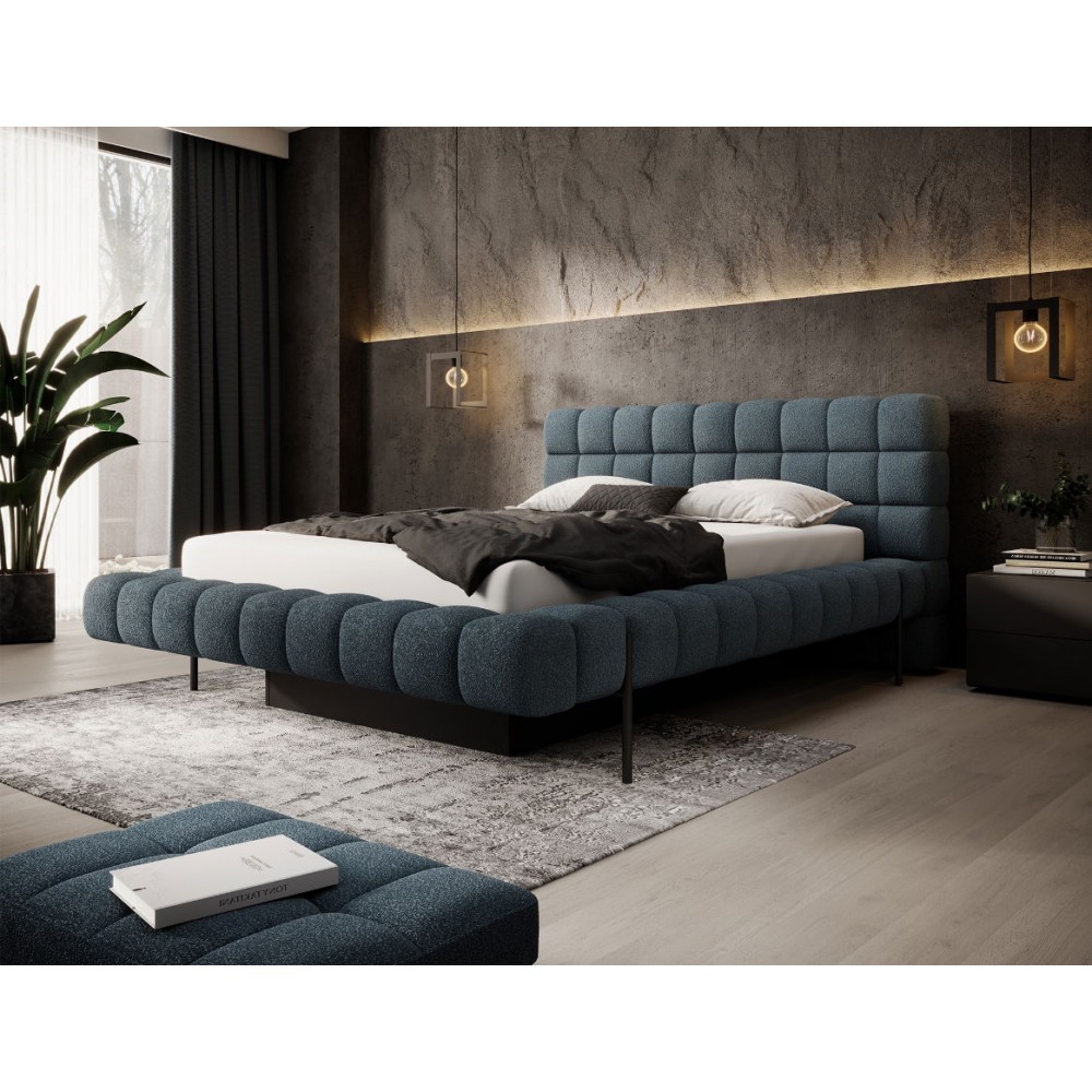 Επενδυμένο κρεβάτι Cloud-Mple-180 x 200