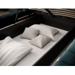 Επενδυμένο κρεβάτι Cloud-Mple Skouro-140 x 200