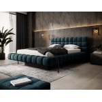 Επενδυμένο κρεβάτι Cloud-Mple Skouro-160 x 200