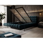 Επενδυμένο κρεβάτι Cloud-Mple Skouro-160 x 200