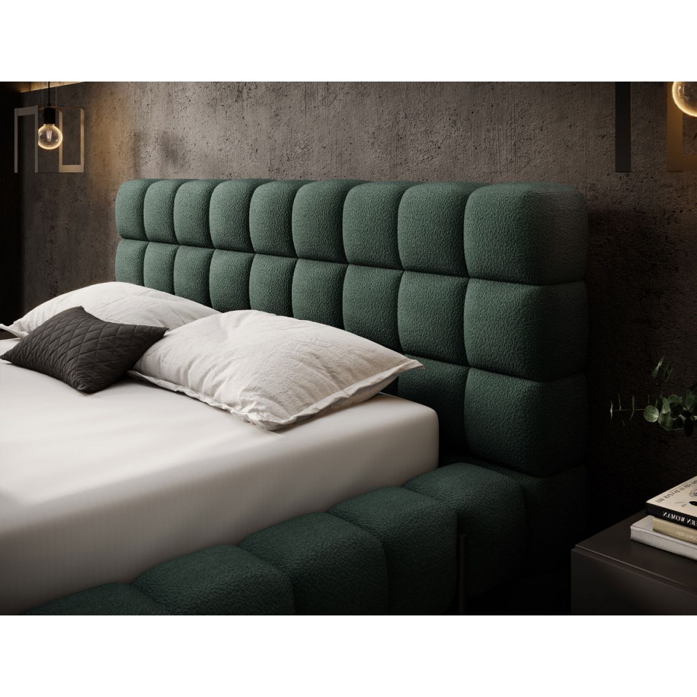 Επενδυμένο κρεβάτι Cloud-Kuparissi-140 x 200