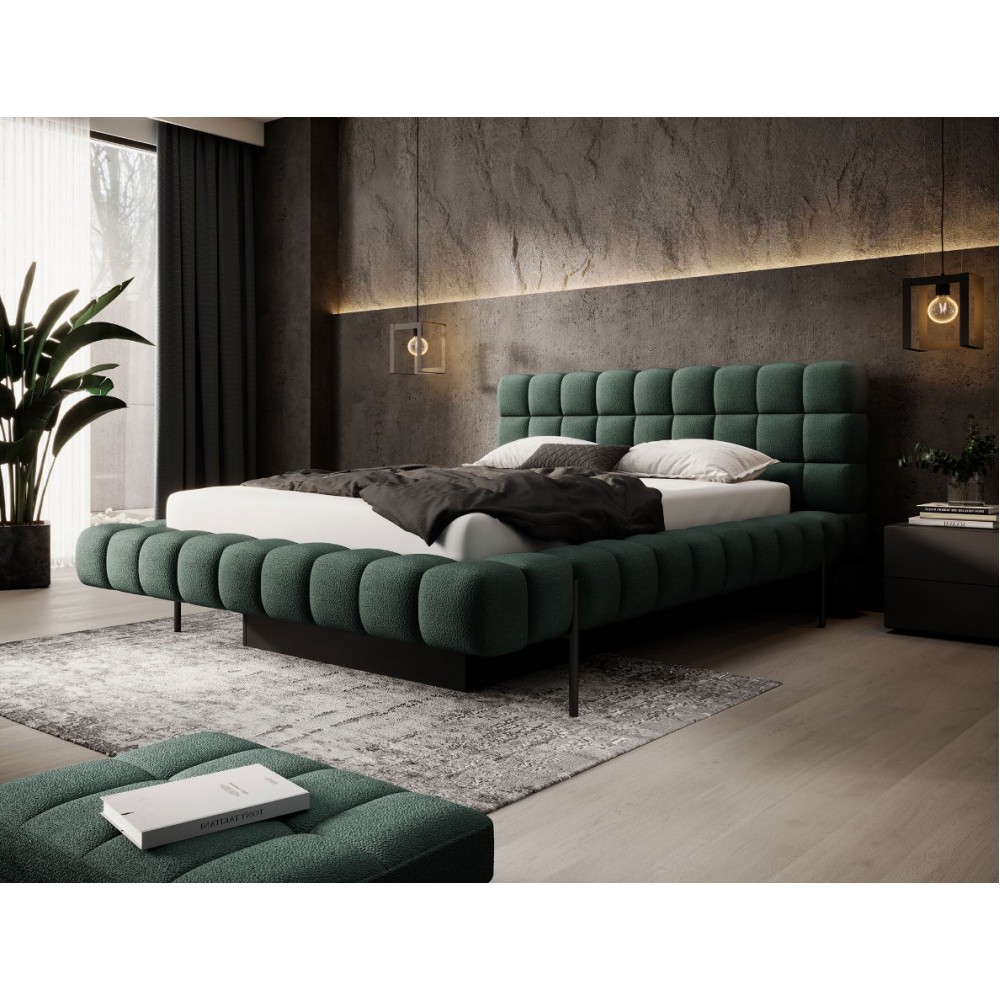 Επενδυμένο κρεβάτι Cloud-Kuparissi-160 x 200