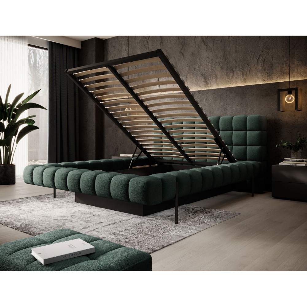 Επενδυμένο κρεβάτι Cloud-Kuparissi-180 x 200