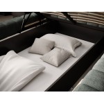 Επενδυμένο κρεβάτι Cloud-Olive-140 x 200