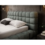 Επενδυμένο κρεβάτι Cloud-Olive-160 x 200