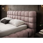 Επενδυμένο κρεβάτι Cloud-Roz-160 x 200