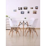 Τραπέζι Fiorino Round-Leuko 80x80x74