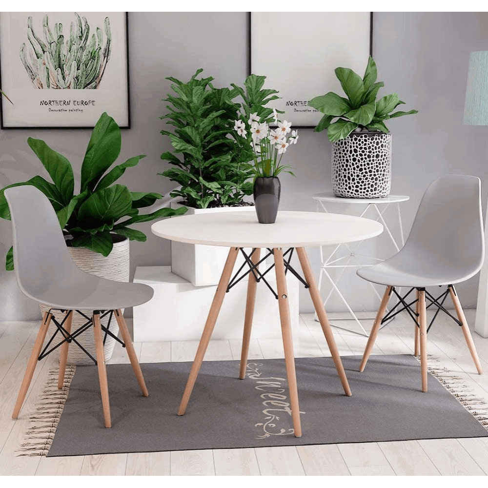 Τραπέζι Fiorino Round 80x80x74