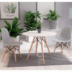 Τραπέζι Fiorino Round 80x80x74