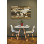 Τραπέζι Fiorino Round 80x80x74
