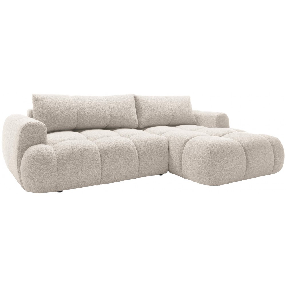 Γωνιακός καναπές Mitto-Krem-Δεξιά