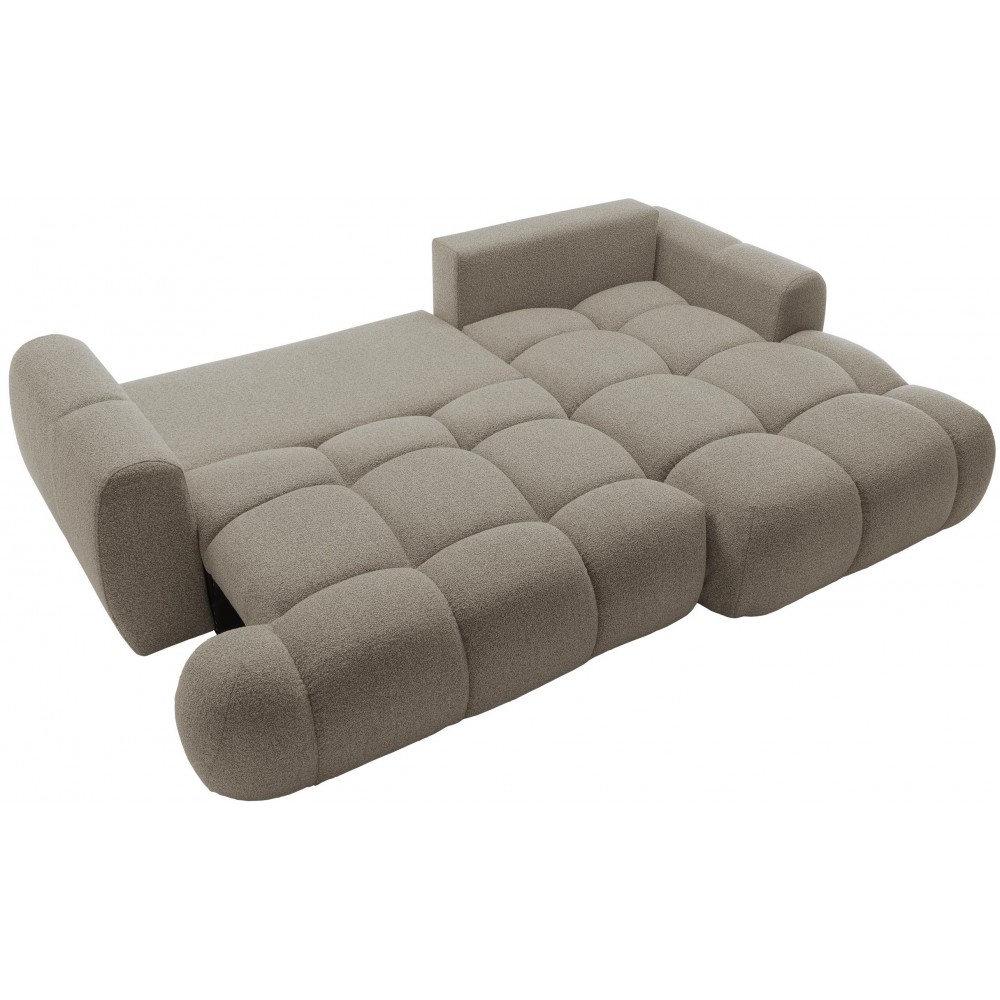 Γωνιακός καναπές Mitto-Krem-Δεξιά