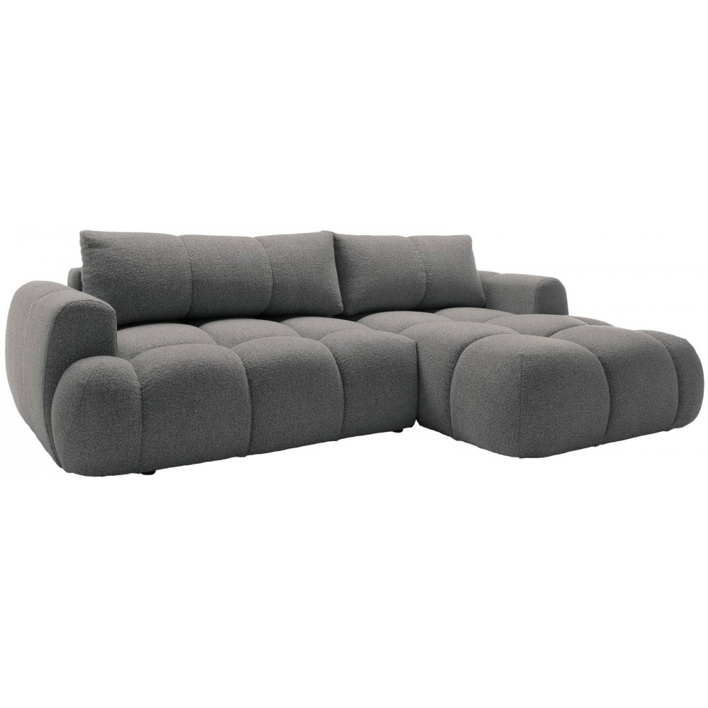 Γωνιακός καναπές Mitto-Gkri Skouro-Δεξιά