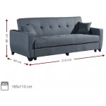 Καναπές - κρεβάτι Baron τριθέσιος