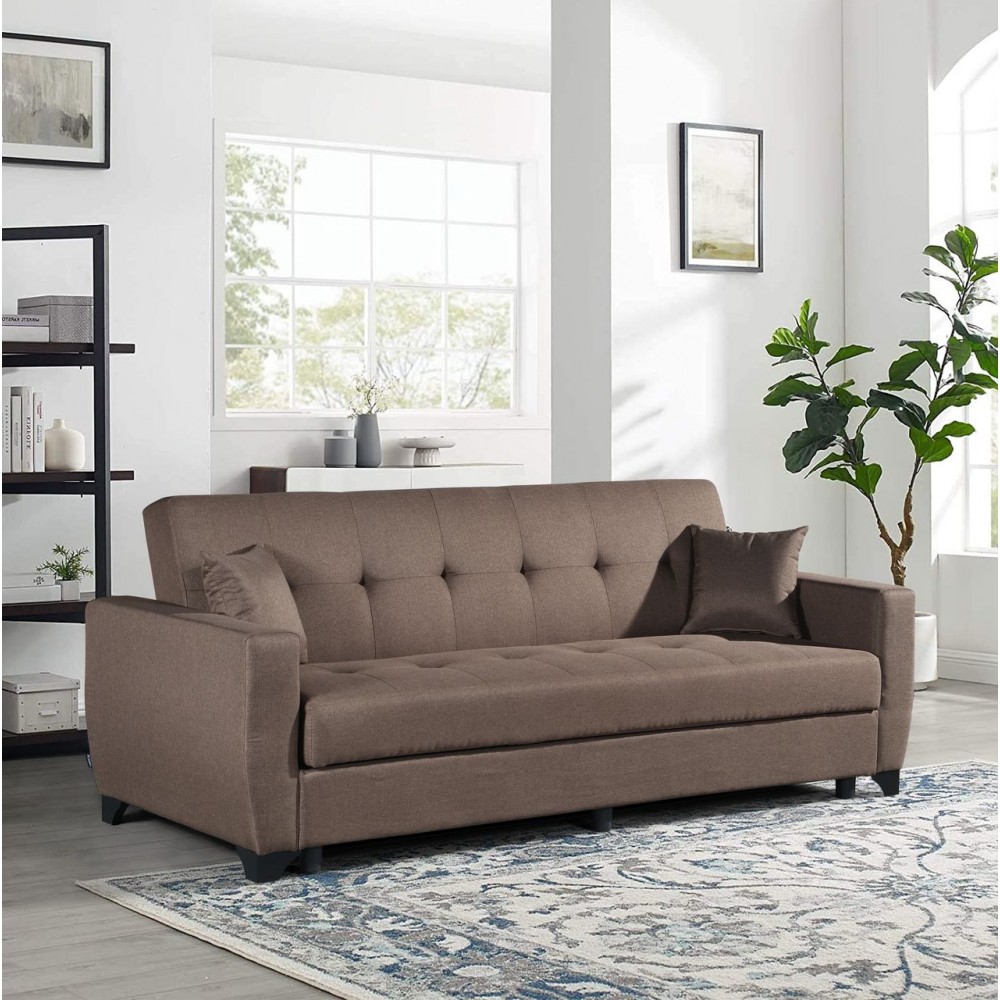 Καναπές - κρεβάτι Baron τριθέσιος-Gkri